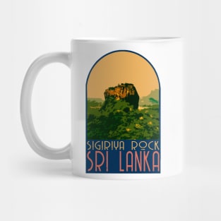 Sigiriya Sri Lanka Decal Mug